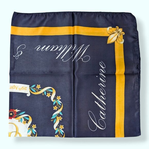 2011 Royal Wedding Commemorative Scarf - Picture 4 of 6